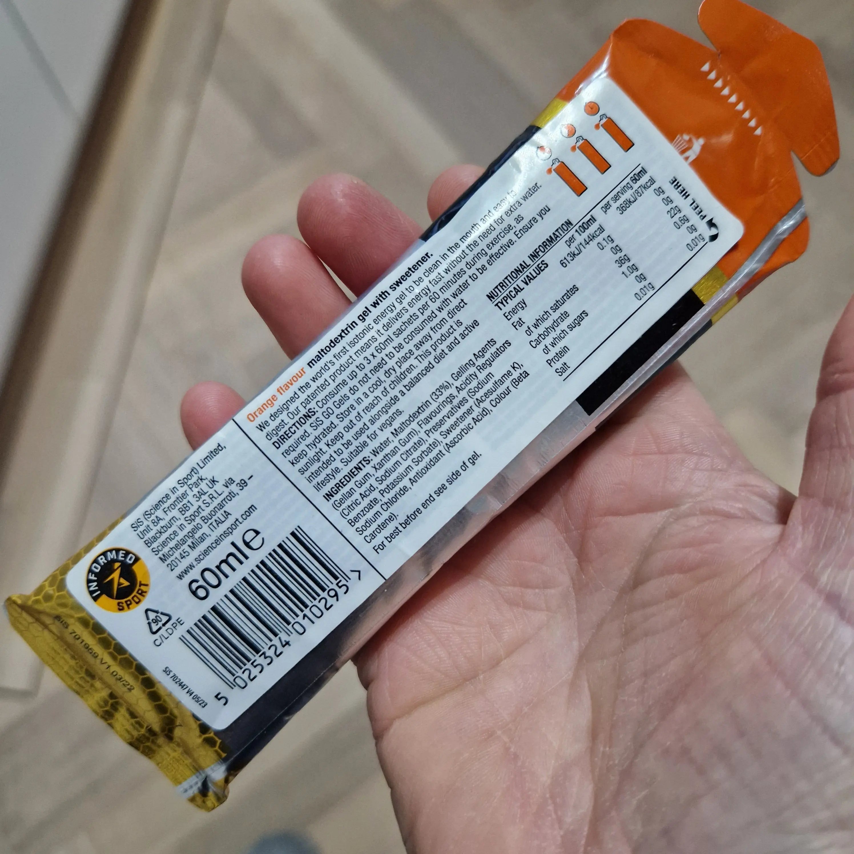 Harmful Additives in Energy Gels - Purendure