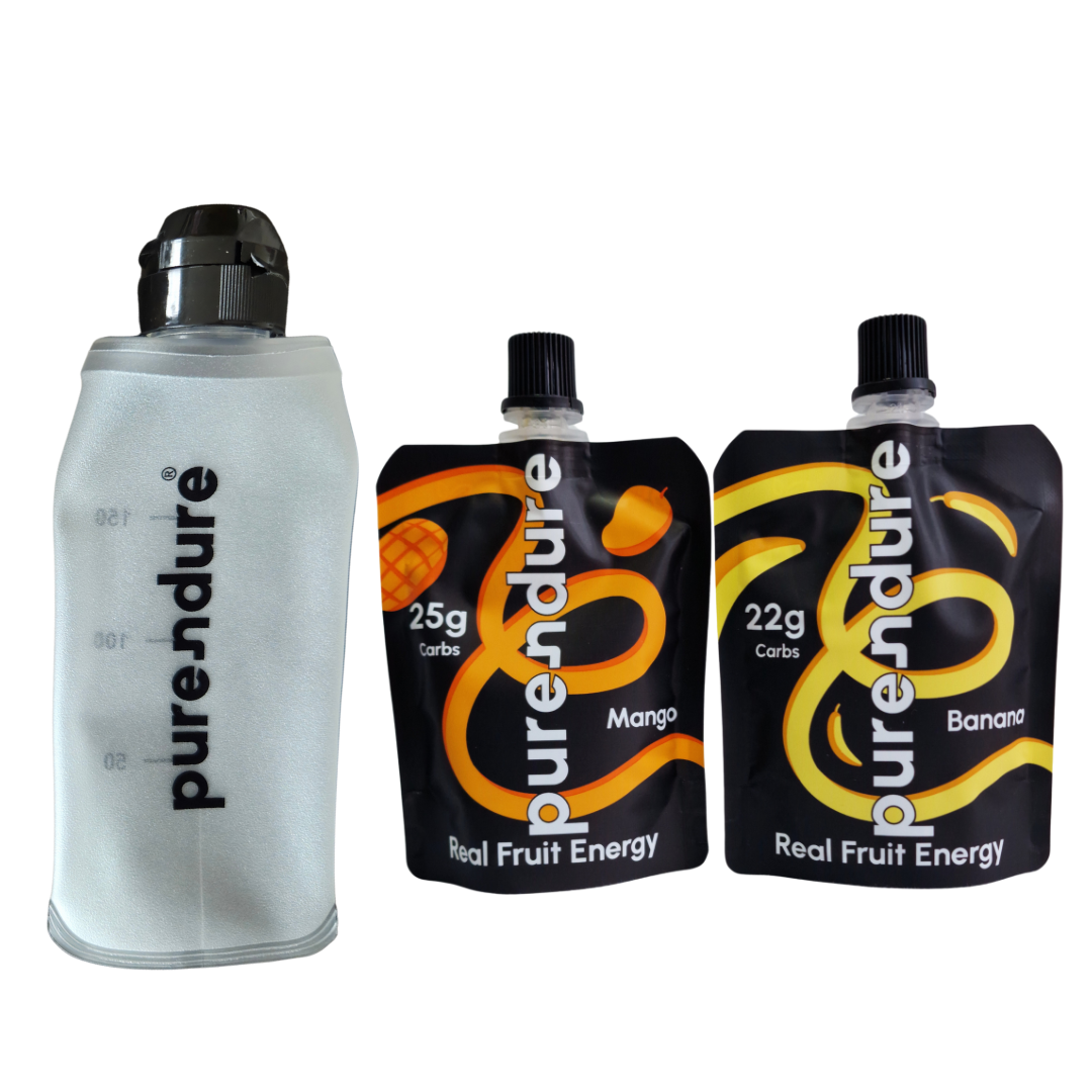 Ultimate Endurance Bundle: Mixed Energy Gels + Gel Flask