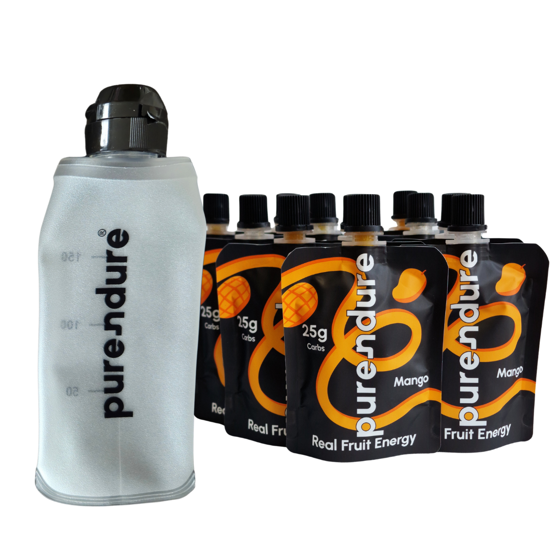 Ultimate Endurance Bundle: Energy Gels + Gel Flask