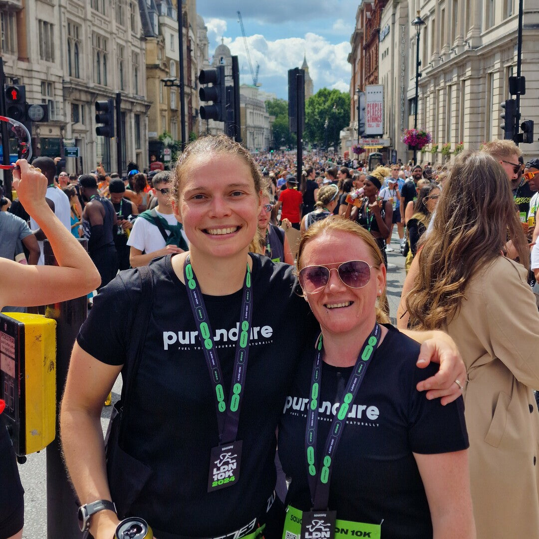 Purendure founders running race